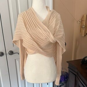 Elegant Cream Women's Sweater